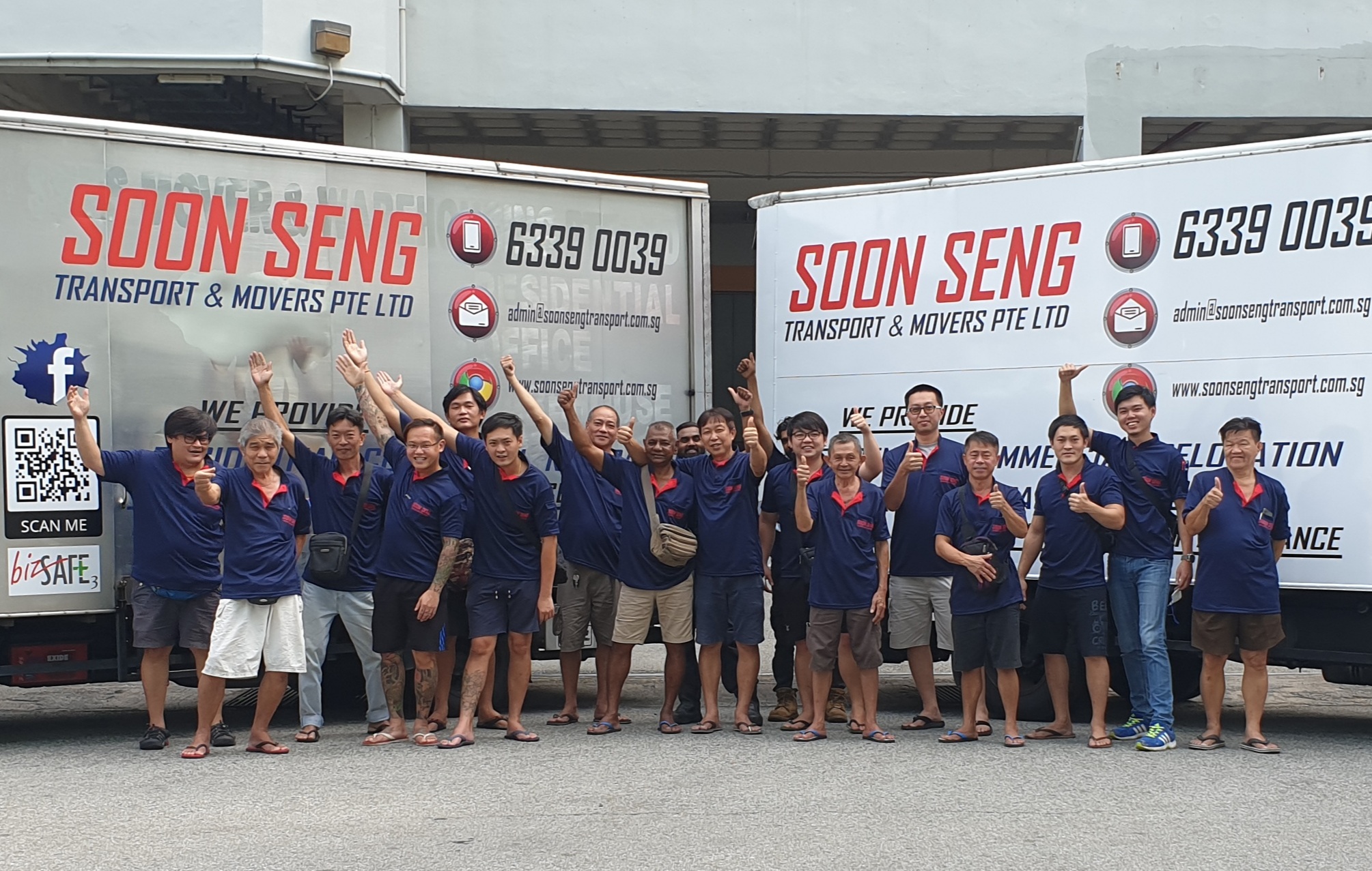 Soon Seng Transport &amp; Movers Moving Crew