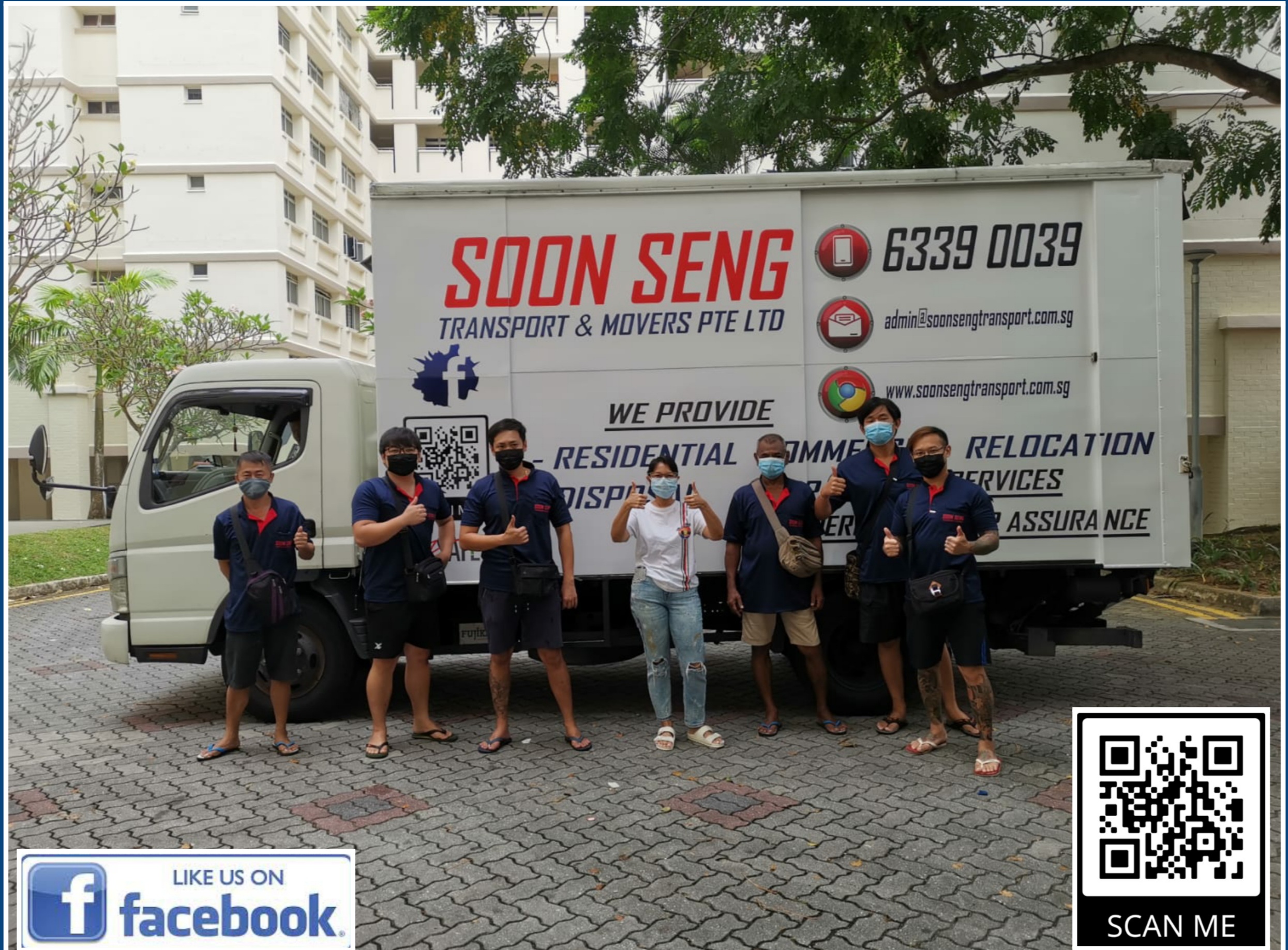 Soon Seng Transports &amp; Movers - Satisfied Customer