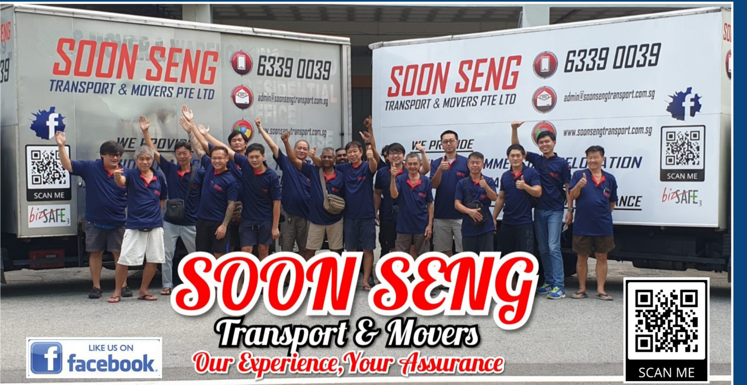 Soon Seng Transports &amp; Movers Promotion Banner