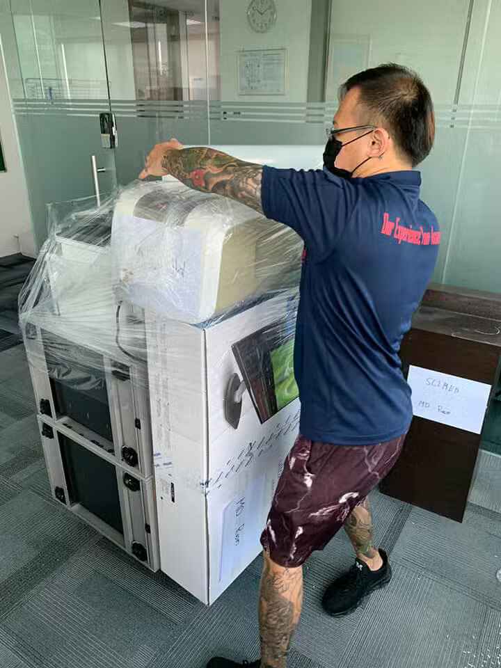 moving office printer