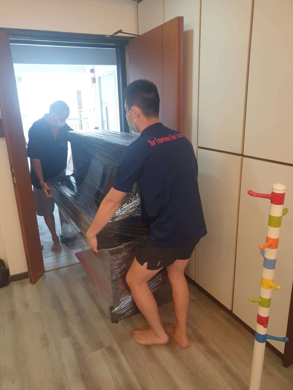 moving piano out residential moving service in singapore