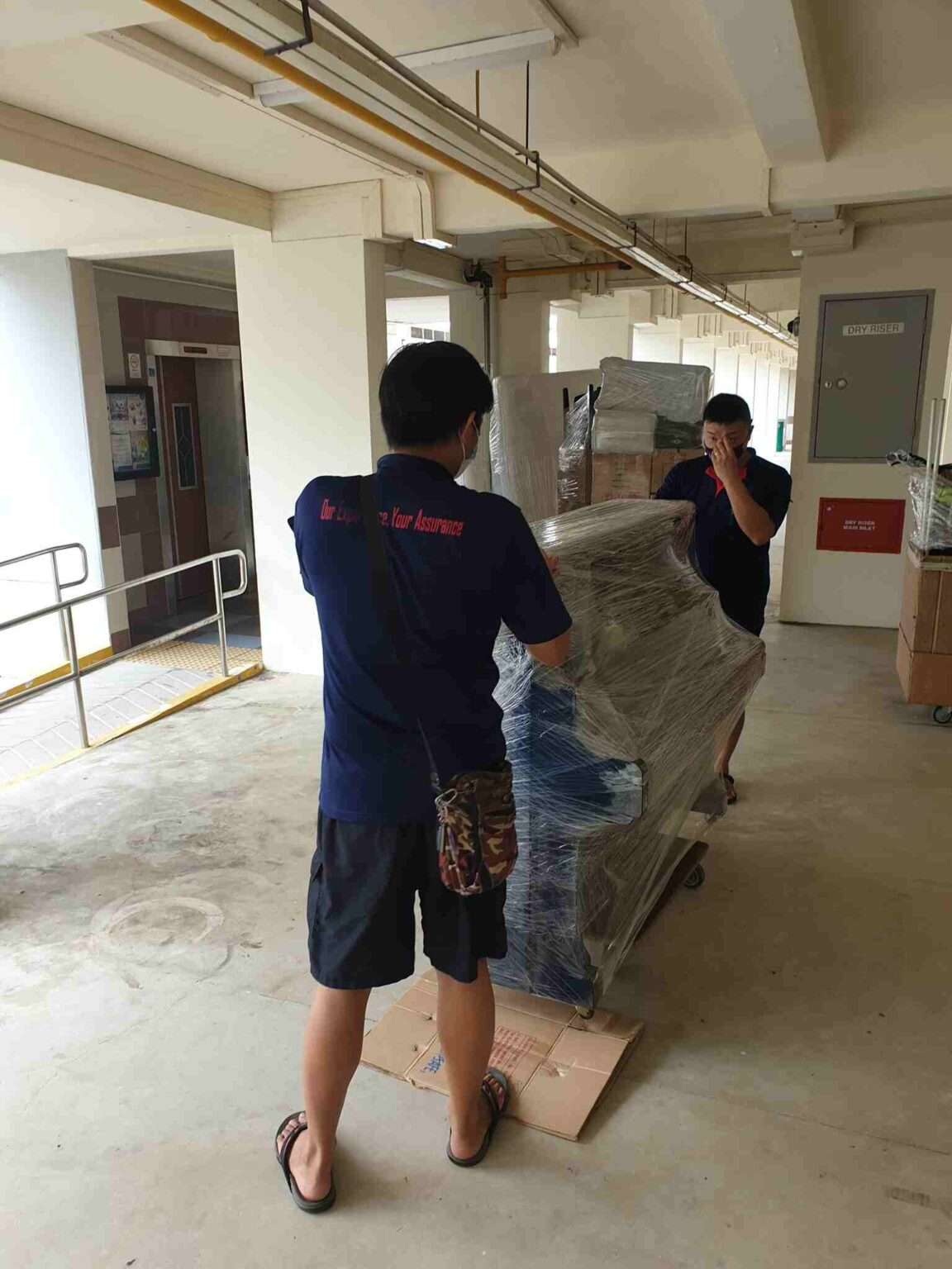 moving residential piano