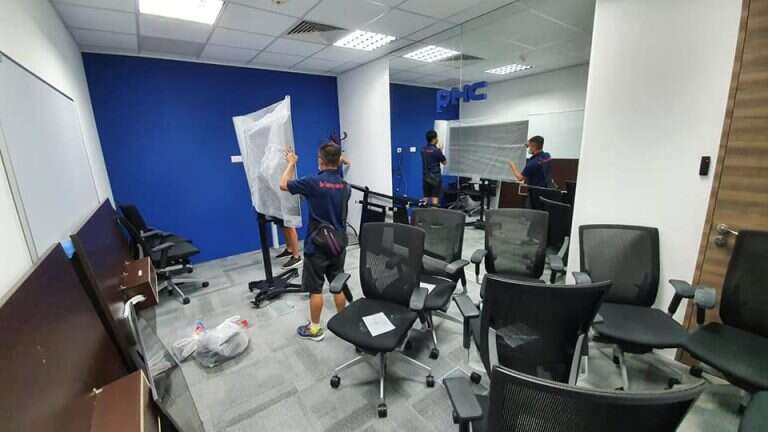 moving office equipment singapore