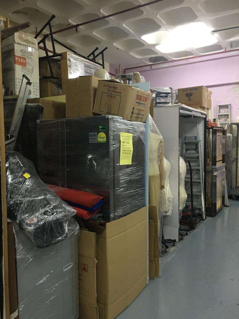 storing office and residential items into storage in singapore